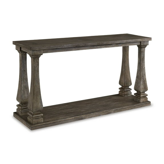 Signature Design by Ashley Casual Johnelle Sofa Table  Gray