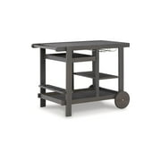 Signature Design by Ashley Casual Kailani Serving Cart  Gray