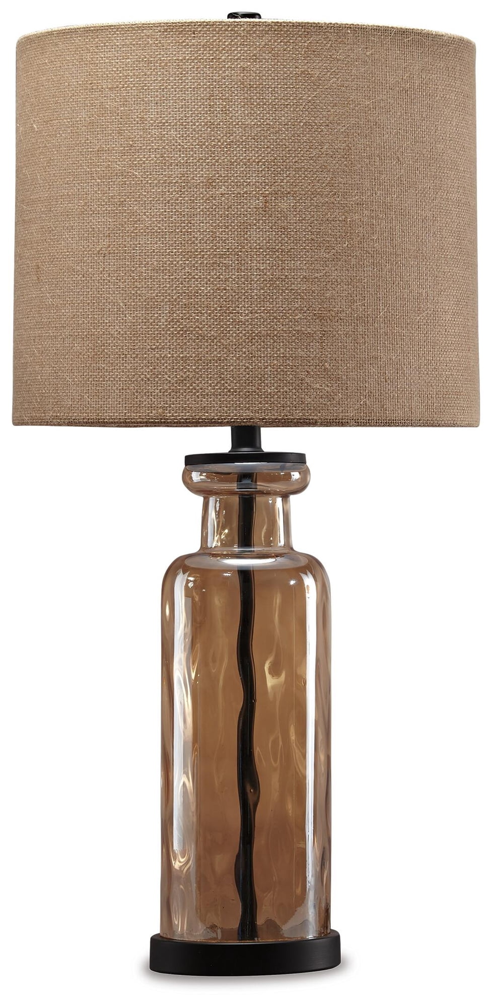 Signature Design by Ashley Casual Laurentia Table Lamp, Champagne