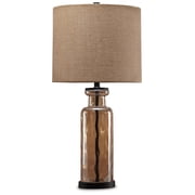 Signature Design by Ashley Casual Laurentia Table Lamp, Champagne