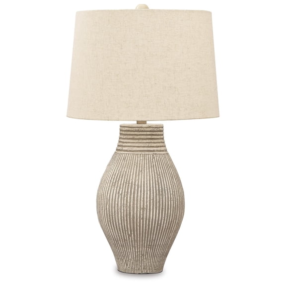 Signature Design by Ashley Casual Layal Table Lamp, Beige