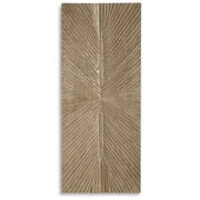 Signature Design by Ashley Casual Lenora Wall Decor Distressed Brown
