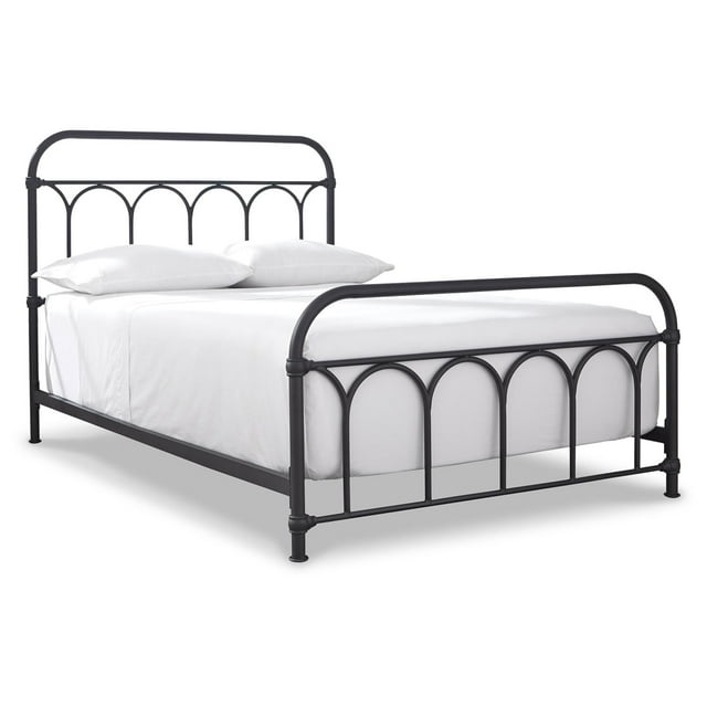 Signature Design by Ashley Casual Nashburg Full Metal Bed  Black