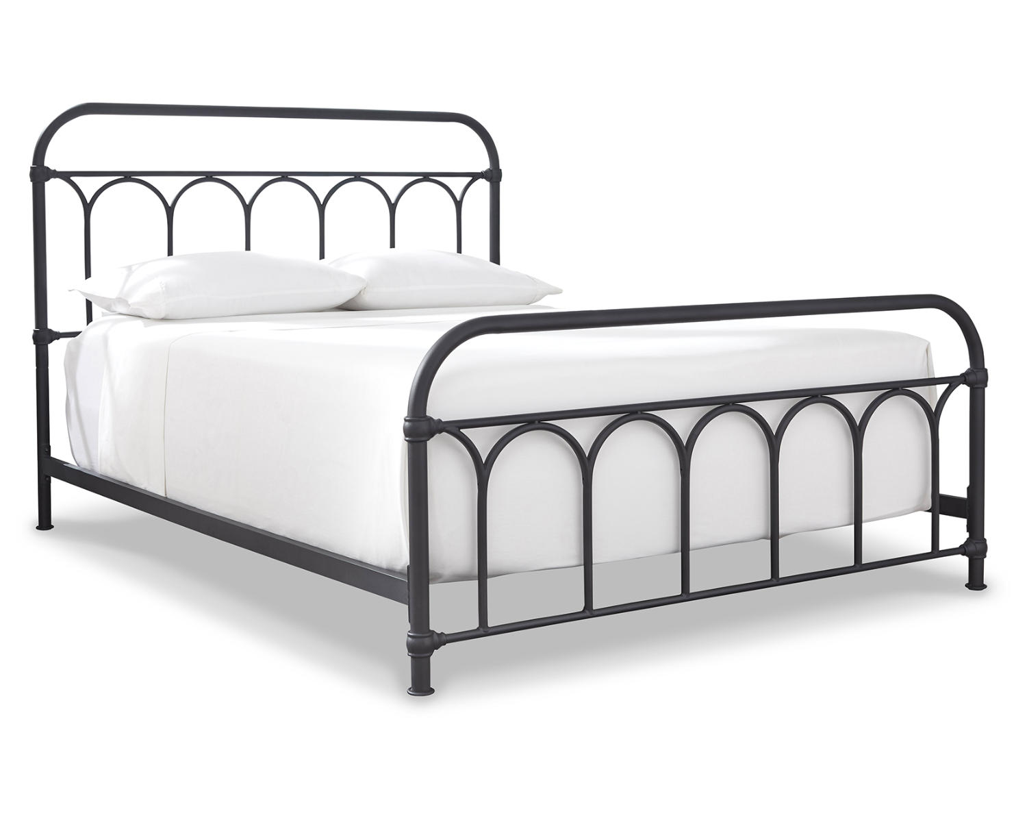 Signature Design by Ashley Casual Nashburg Queen Metal Bed  Black - image 1 of 8