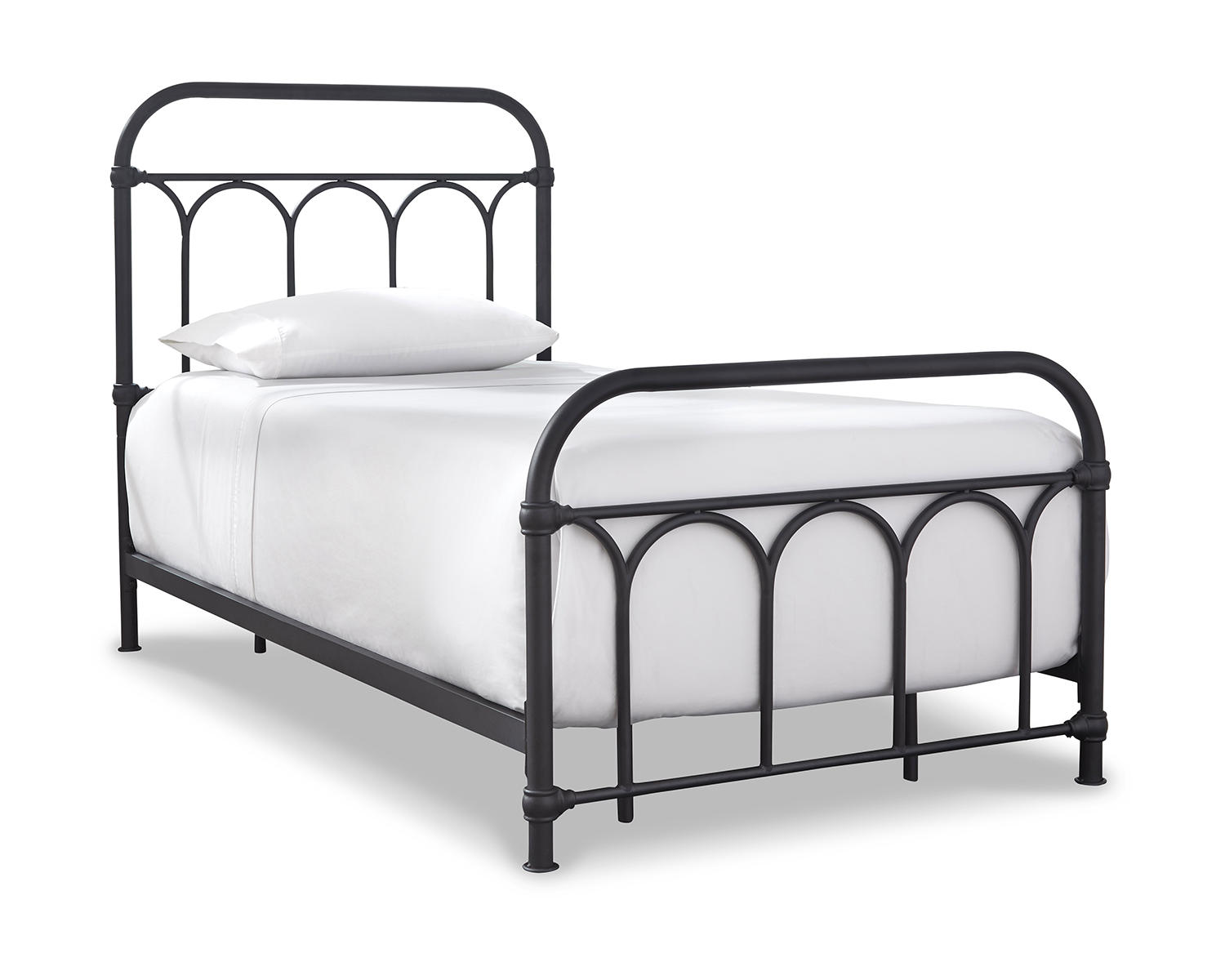 Signature Design by Ashley Casual Nashburg Twin Metal Bed  Black - image 1 of 8