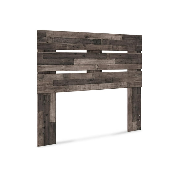 Signature Design by Ashley Casual Neilsville Full Panel Headboard Multi Gray
