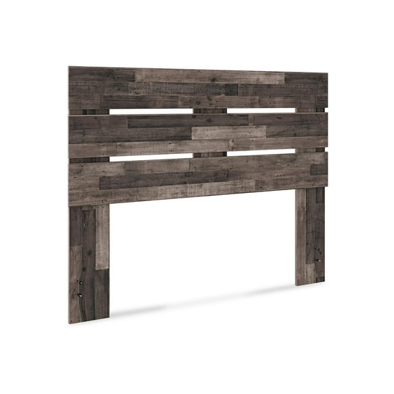 Signature Design by Ashley Casual Neilsville Queen Panel Headboard  Multi Gray
