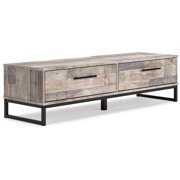 Signature Design by Ashley Casual Neilsville Storage Bench Whitewash