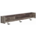 thumbnail image 1 of Signature Design by Ashley Casual Neilsville Wall Mounted Coat Rack with Shelf  Multi Gray, 1 of 7