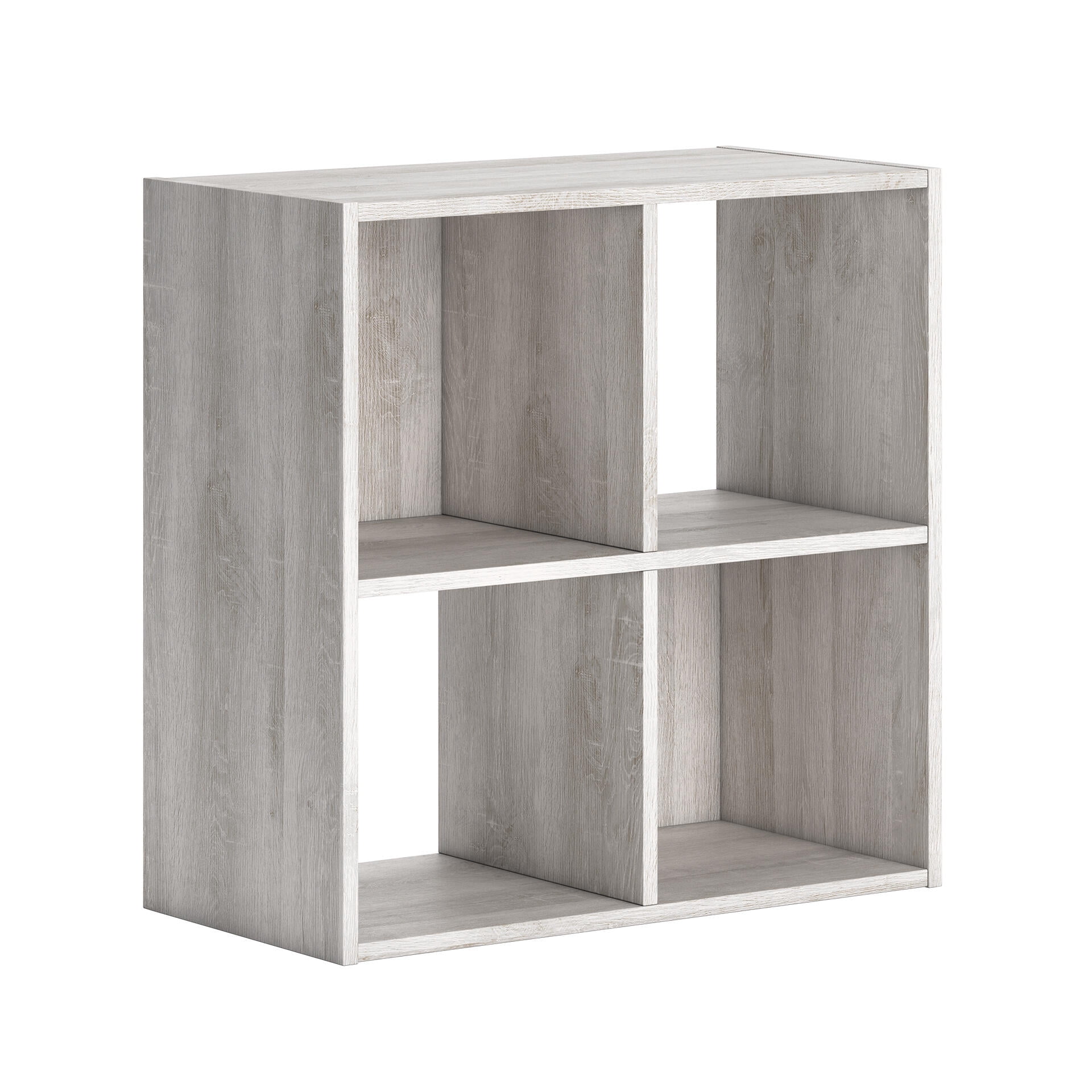 Signature Design by Ashley Casual Paxberry Four Cube Organizer  Whitewash