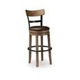 thumbnail image 1 of Signature Design by Ashley Casual Pinnadel Bar Height Bar Stool  Light Brown, 1 of 7