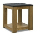thumbnail image 1 of Signature Design by Ashley Casual Quentina End Table, Light Brown/Black, 1 of 6