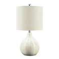 thumbnail image 1 of Signature Design by Ashley Casual Rainermen Table Lamp  Off White, 1 of 5