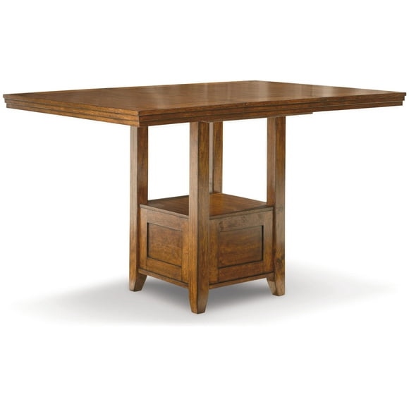 Signature Design by Ashley Casual Ralene Counter Height Dining Extension Table  Medium Brown