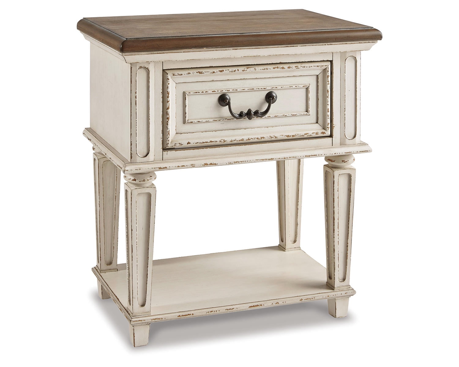 Realyn Nightstand - Chipped White Realyn Nightstand - Chipped White