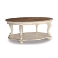 thumbnail image 1 of Signature Design by Ashley Realyn White and Brown Farmhouse Style Coffee Table with Storage Shelf, 1 of 6