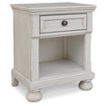 thumbnail image 1 of Signature Design by Ashley Casual Robbinsdale 1 Drawer Nightstand Antique White, 1 of 7