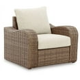 thumbnail image 1 of Signature Design by Ashley Casual Sandy Bloom Lounge Chair with Cushion  Beige, 1 of 5