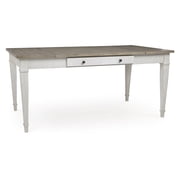 Signature Design by Ashley Casual Skempton Dining Table White/Light Brown