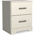 thumbnail image 1 of Signature Design by Ashley Casual Stelsie 2 Drawer Nightstand, White, 1 of 6