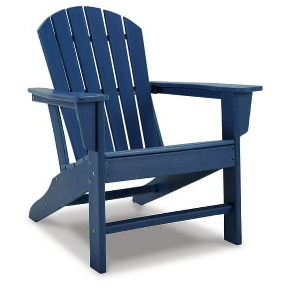Signature Design by Ashley Casual Sundown Treasure Adirondack Chair  Blue