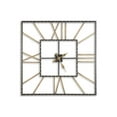 thumbnail image 1 of Signature Design by Ashley Casual Thames Wall Clock  Black/Gold Finish, 1 of 2