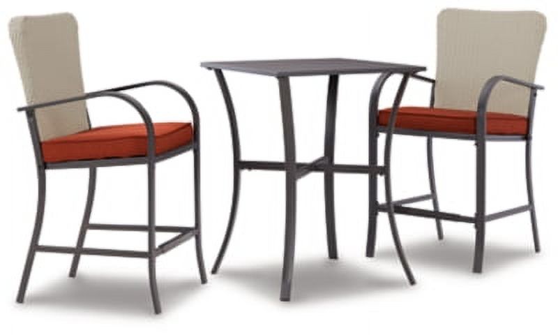 Signature Design by Ashley Casual Tianna Counter Table Set  Dark Brown - image 1 of 9