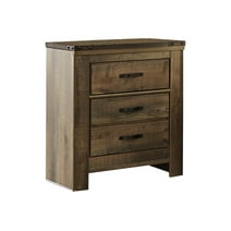 Signature Design by Ashley Casual Trinell 2 Drawer Nightstand, Brown