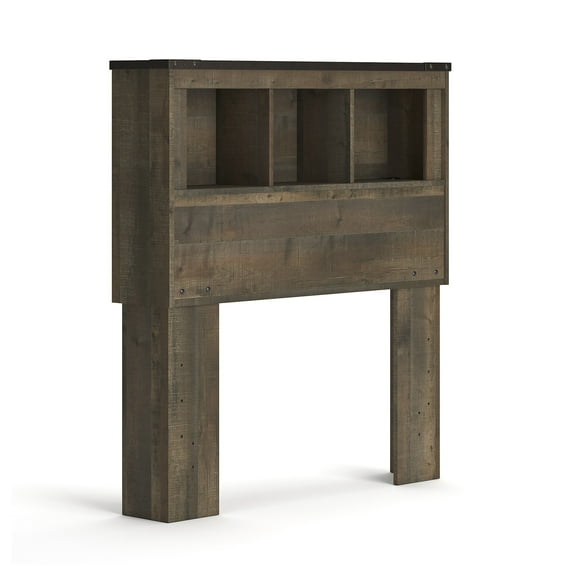 Signature Design by Ashley Casual Trinell Twin Bookcase Headboard  Brown