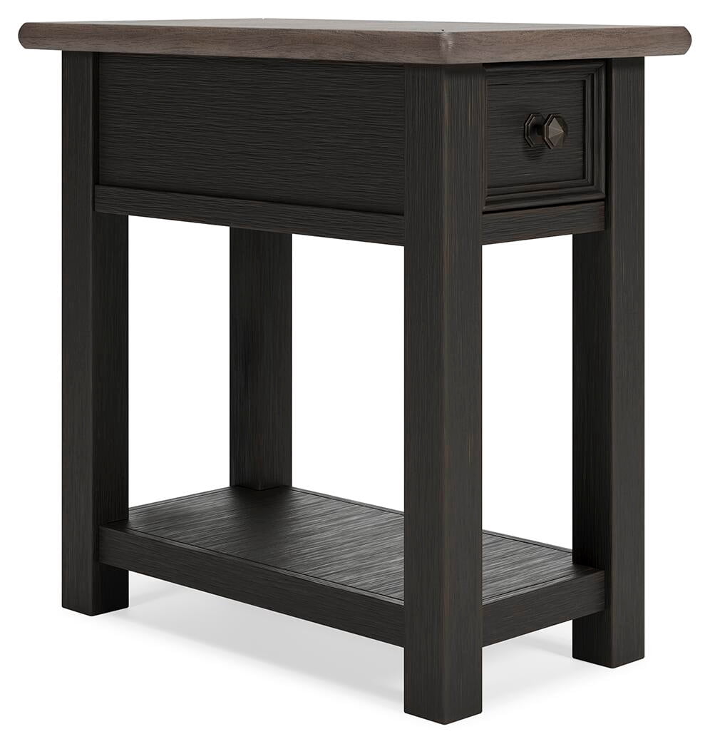 Signature Design by Ashley Casual Tyler Creek Chairside End Table Two-tone