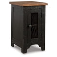 thumbnail image 1 of Signature Design by Ashley Casual Valebeck Chairside End Table  Black/Brown, 1 of 9