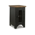 thumbnail image 1 of Signature Design by Ashley Casual Valebeck Chairside End Table  Black/Brown, 1 of 9