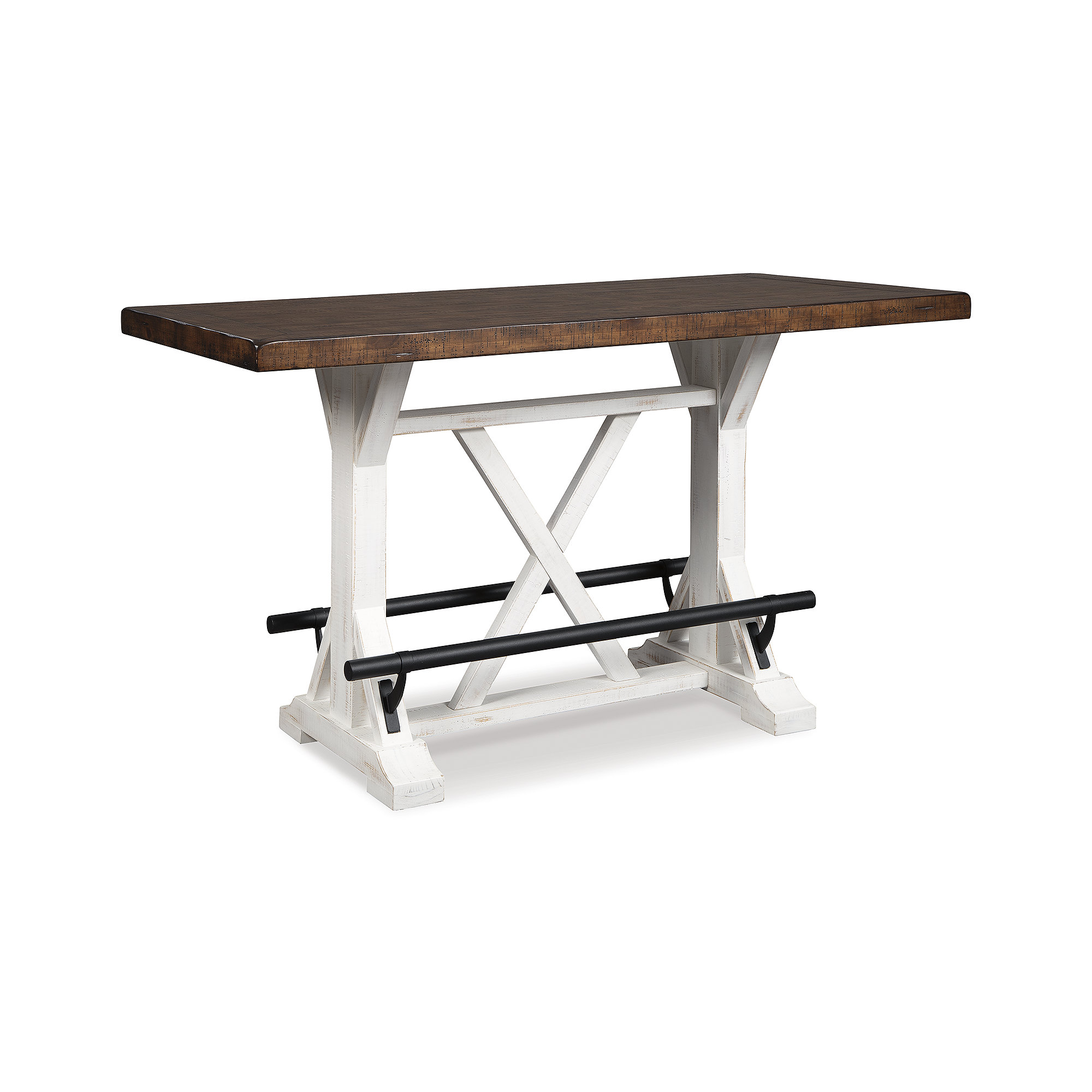 Windvale CrossBuck Base Counter Height Dining Table