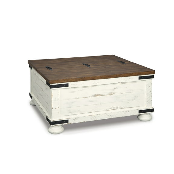 Signature Design by Ashley Casual Wystfield Coffee Table  White/Brown