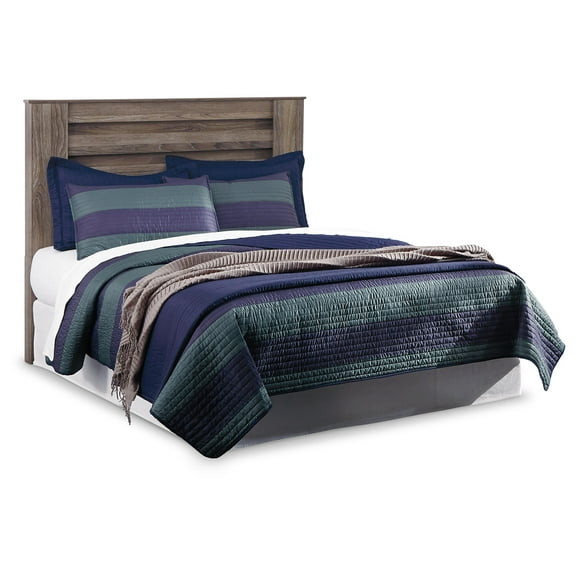 Signature Design by Ashley Casual Zelen Queen Panel Headboard  Warm Gray