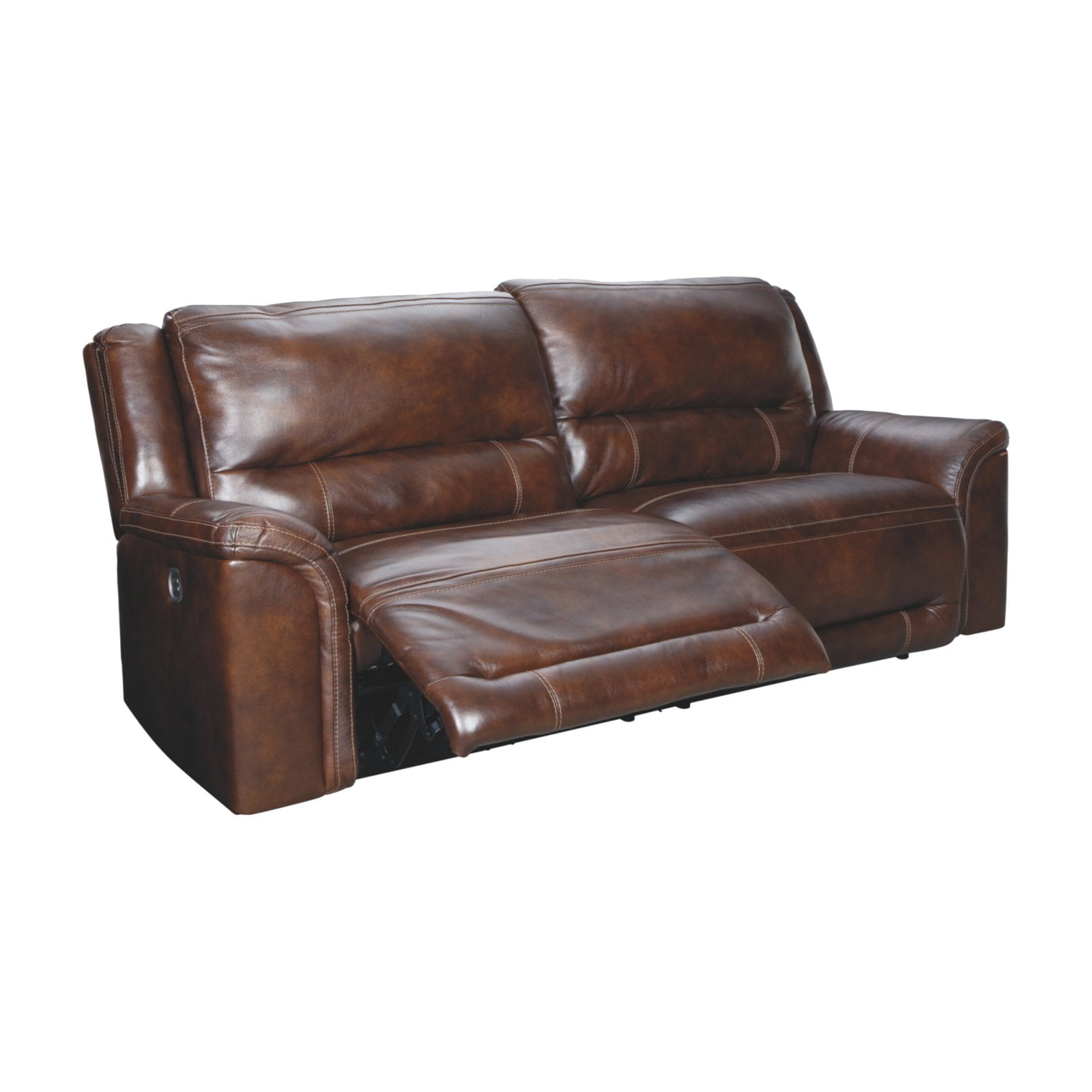 Signature Design by Ashley Catanzaro 2 Seat Power Reclining Sofa with Adjustable Headrest