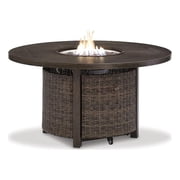 Signature Design by Ashley Cattail Foam Fire Pit Table