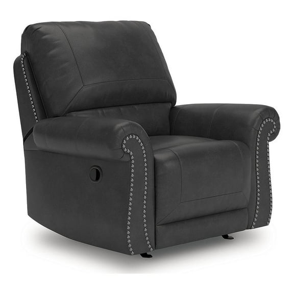 Signature Design by Ashley Chatterton Dark Gray Swivel Glider Recliner