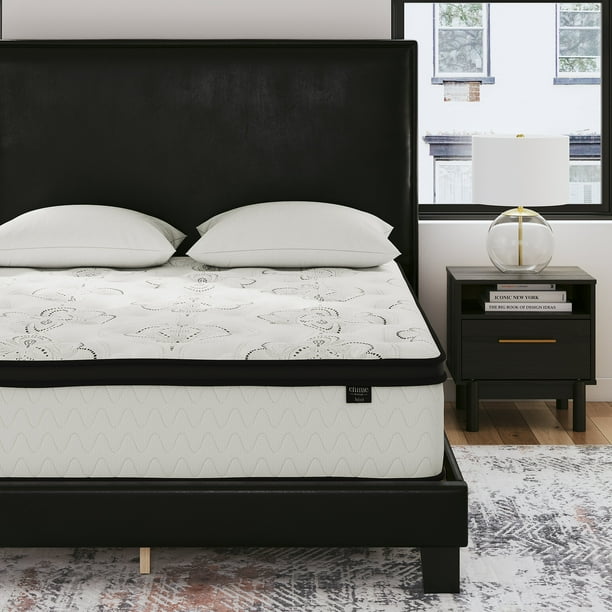 Signature Design by Ashley 12 Inch Chime Hybrid Innerspring Ultra Plush Queen Mattress