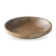 Signature Design by Ashley Clayburg Decorative Bowl, Natural Brown, Wooden Centerpiece Bowl
