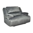thumbnail image 1 of Signature Design by Ashley Clonmel Zero Wall Power Wide Recliner in Charcoal, 1 of 8