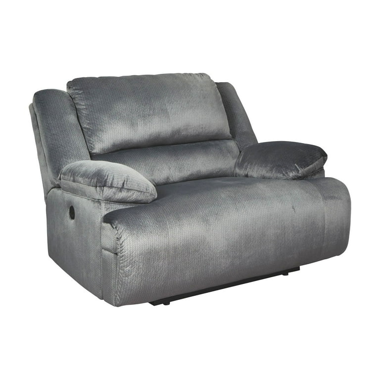 Signature Design by Ashley Clonmel Wide Seat Recliner, Zero Wall