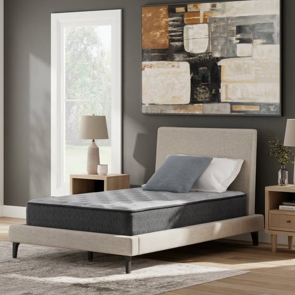 Signature Design by Ashley Comfort Plus 10-inch Full Mattress - Memory Foam Hybrid - Medium Feel - Cooling Gel Infused - Bed in a Box