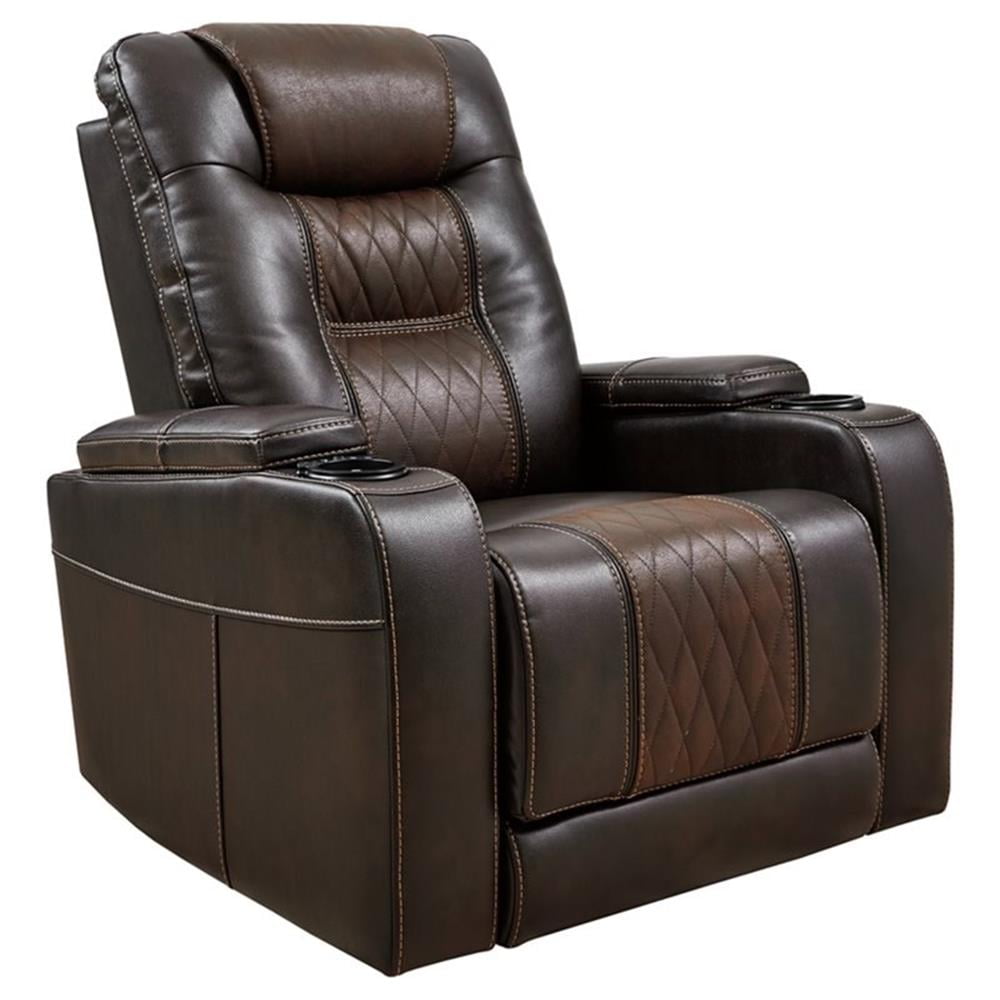 Signature Design by Ashley Composer Power Recliner, Brown Home