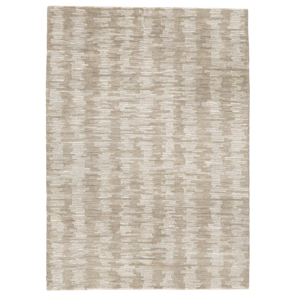 Signature Design by Ashley Contemporary Abanlane 5' x 7' Rug Brown/Cream