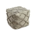 thumbnail image 1 of Signature Design by Ashley Contemporary Adelphie Pouf  Gray, 1 of 3