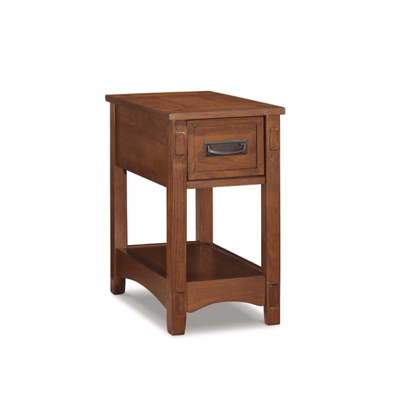 Signature Design by Ashley Contemporary Breegin Chairside End Table Brown