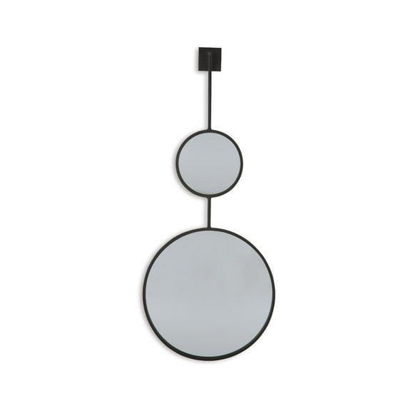 Signature Design by Ashley Contemporary Brewer Accent Mirror Black