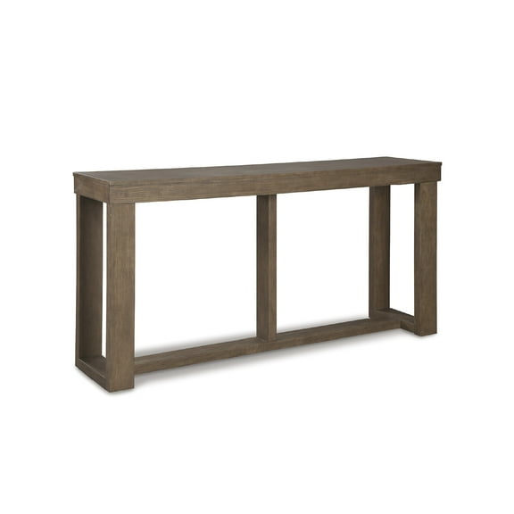 Signature Design by Ashley Contemporary Cariton Sofa/Console Table Gray