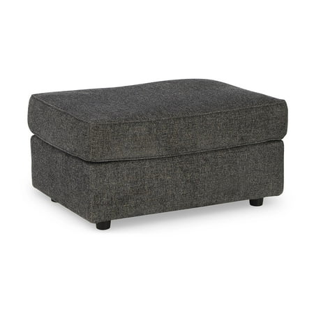 Signature Design by Ashley Contemporary Cascilla Ottoman Chenille Slate